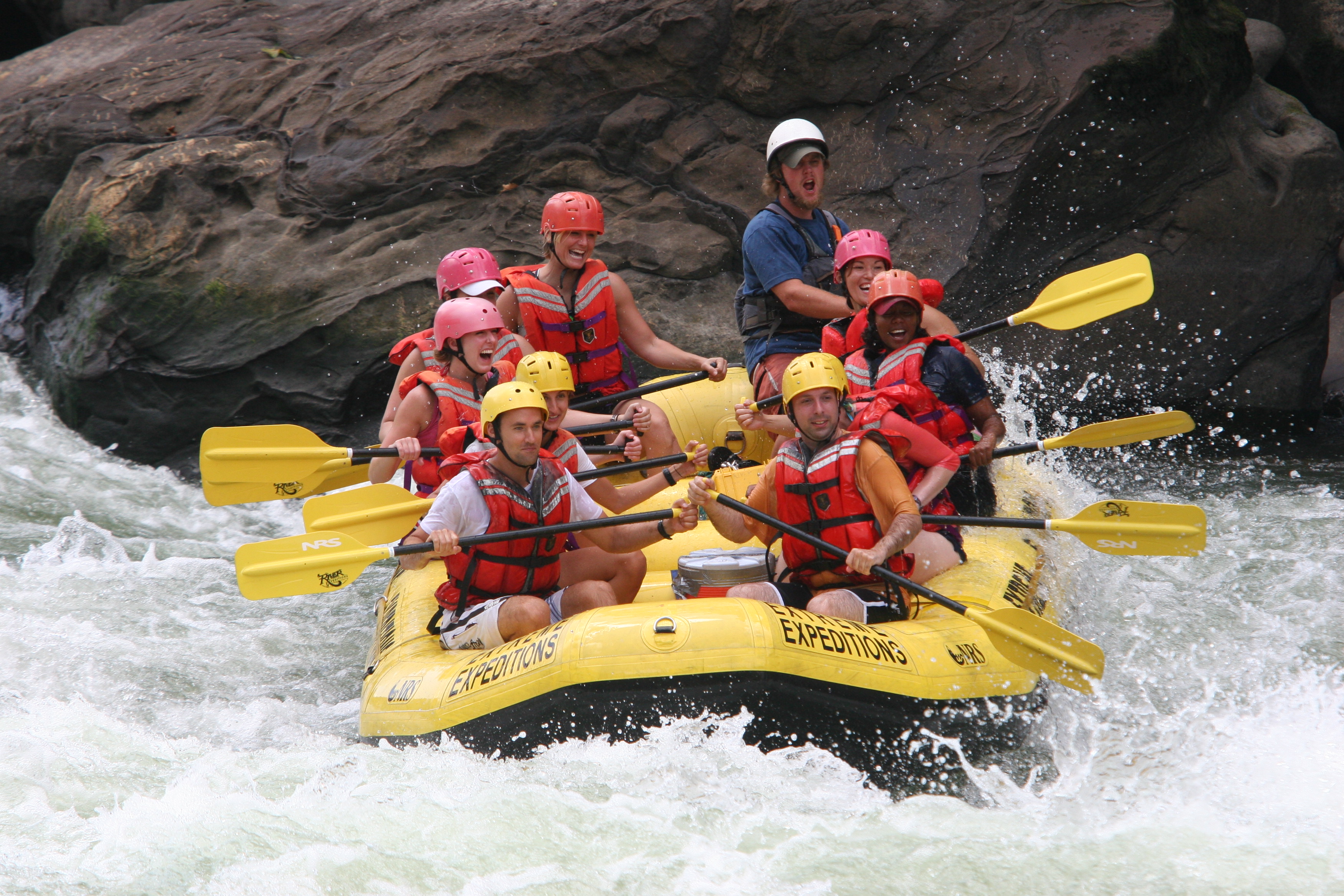 rafting